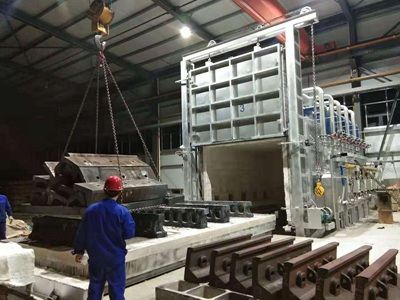 山西原平出口鑄件項目-臺車式燃氣爐及臺車式回火爐